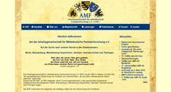 Desktop Screenshot of amf-verein.de